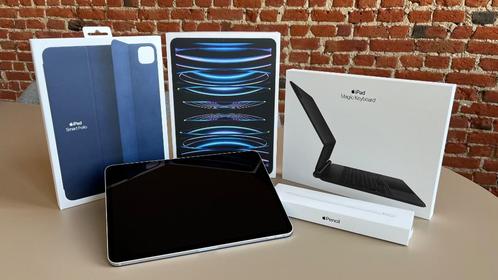 iPad Pro 11-inch (4e gen - '22) - 128 GB - WIFI + CELL, Computers en Software, Apple iPads, Zo goed als nieuw, Apple iPad, Wi-Fi en Mobiel internet