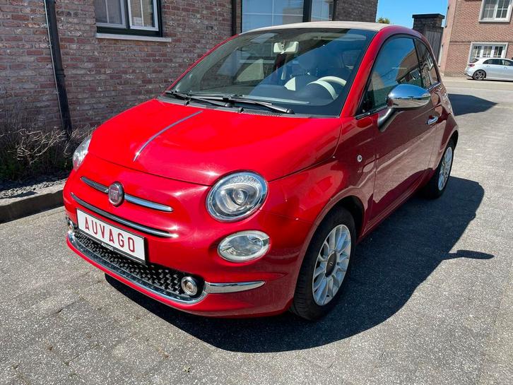 Fiat 500 Cabrio LOUNGE 1.2i bwj '19 avec nombreuses options , Autos, Fiat, Entreprise, Achat, 500C, ABS, Airbags, Air conditionné