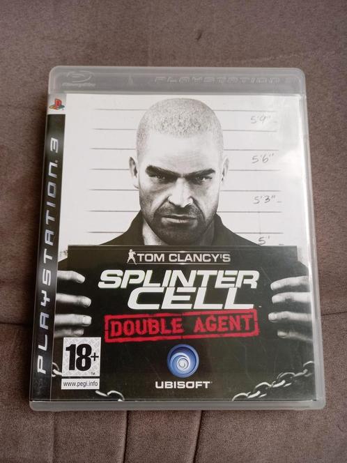 PS3 Tom Clancy's Splinter Cell : agent double, Consoles de jeu & Jeux vidéo, Jeux | Sony PlayStation 3, Utilisé, Shooter, 1 joueur