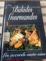 Livre balades gourmandes les accords mets-vins, Livres, Guides touristiques, Autres marques, Autres types, Enlèvement, Utilisé