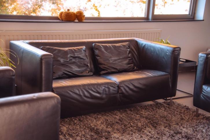 Designer Zetels (3 stuks)- Möller Design, Huis en Inrichting, Zetels | Zetels, Gebruikt, Rechte bank, Driepersoons, 150 tot 200 cm