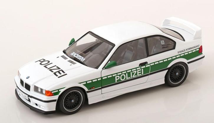 BMW M3 Coupé E36 POLIZEI - LIMITED 1/18 - PRIX : 49€, Hobby en Vrije tijd, Modelauto's | 1:18, Nieuw, Auto, Solido, Ophalen