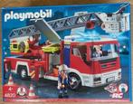 Playmobil Brandweerwagen 4820 + Brandweerauto 4822, Ophalen