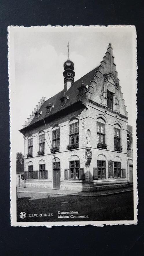 Elverdinge Gemeentehuis, Collections, Cartes postales | Belgique, Non affranchie, Flandre Occidentale, 1940 à 1960, Envoi