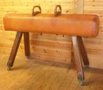 Zeldzaam Professioneel Paard / Turnpaard / Uit Jaren 40, Ophalen, Zo goed als nieuw, Bruin, Materiaal