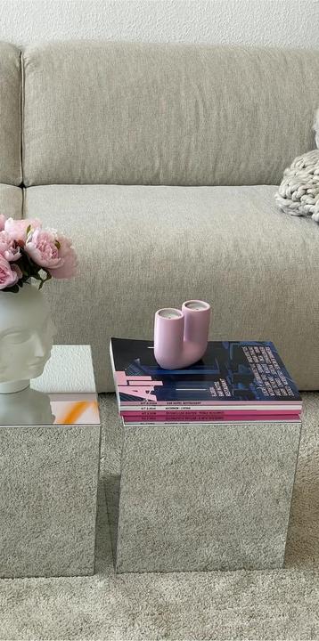  Spiegel Bijzettafel / Nachttafel – Luxe & Modern Design  beschikbaar voor biedingen