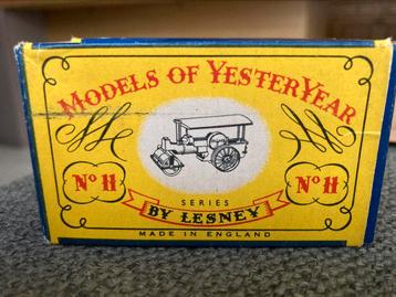 Matchbox Models of Yesteryear nr11 Aveling&Porter steam roll disponible aux enchères