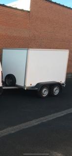 Geremde aanhangwagen  dubbelasser 750kg, Auto diversen, Aanhangers en Bagagewagens, Ophalen, Zo goed als nieuw