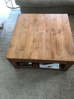 Solide teakhouten salontafel, Huis en Inrichting, Tafels | Salontafels, Ophalen, Gebruikt, 50 tot 100 cm, 50 tot 100 cm