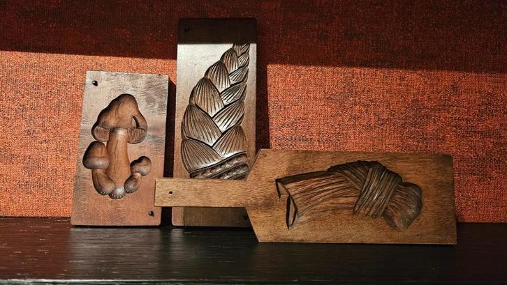 Set Japanse antieke cakevormen, Antiek en Kunst, Antiek | Overige Antiek, Ophalen of Verzenden