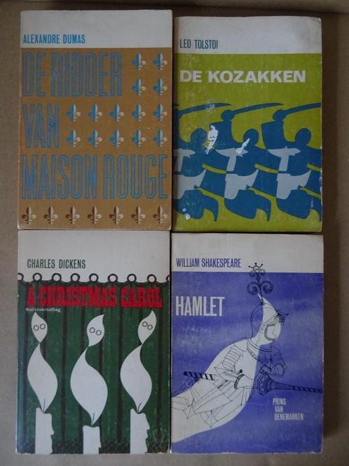 Collectie literatuur Dumas Tolstoi Dickens Shakespeare 9euro, Boeken, Literatuur, Gelezen, Nederland, Ophalen of Verzenden