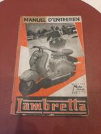 Lambretta LD onderhoudshandleiding, Motoren, Ophalen of Verzenden, Gebruikt