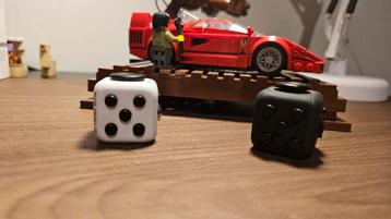 Fidget Cube / anti stress ( wit en zwart ), Enlèvement, Utilisé