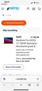 Apple MacBook Pro (2020), Computers en Software, Apple Macbooks, Ophalen, Refurbished, MacBook