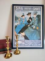 Poster SPA Expo de Liège 1905 Chemins de Fer, Collections, Comme neuf, Enlèvement
