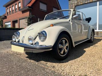 VW Kever cabriolet *Oldtimer* Garantie* Motorrev.*Topstaat* beschikbaar voor biedingen