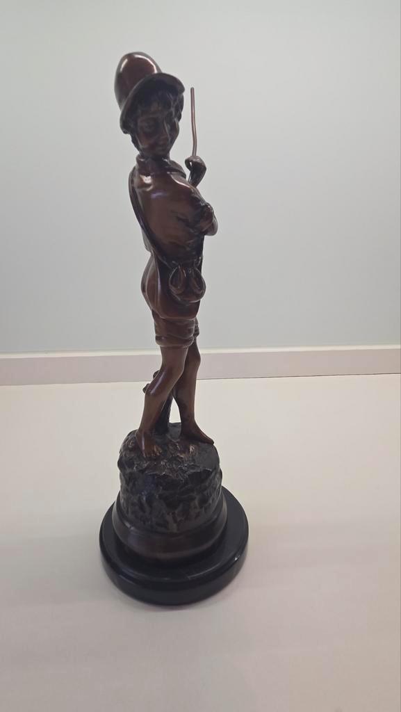 Bronzen beeld van Moreau., Antiek en Kunst, Antiek | Brons en Koper, Ophalen of Verzenden