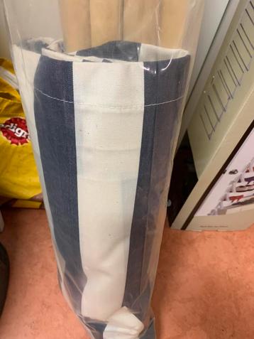 Splinternieuw NOS retro windscherm blauw wit beschikbaar voor biedingen