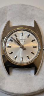 Vintage Pontiac Dameshorloge – 17 Jewels – Mechanisch, Overige merken, Staal, Met bandje, Polshorloge