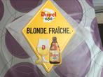 Duvel 6,66% metalen reclamebord, Verzamelen, Ophalen of Verzenden, Zo goed als nieuw, Reclamebord