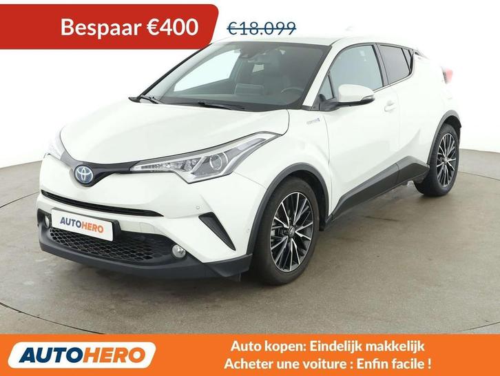 Toyota C-HR 1.8 Hybrid Style (bj 2017, automaat), Auto's, Toyota, Te koop, C-HR, ABS, Achteruitrijcamera, Adaptive Cruise Control