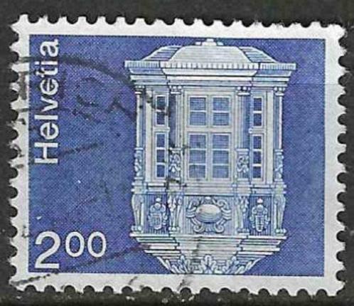 Zwitserland 1974 - Yvert 971 - Architectuur (ST), Postzegels en Munten, Postzegels | Europa | Zwitserland, Gestempeld, Verzenden