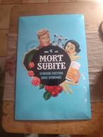 Blikken bord Moet Subite, Verzamelen, Biermerken, Ophalen of Verzenden, Nieuw