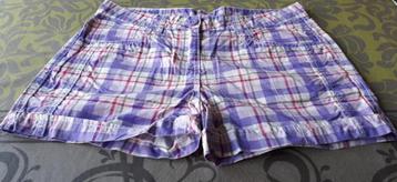 Short pour filles - à carreaux violet/rose - 158 - C&A