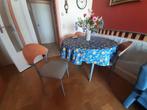 4 Stoelen met tafel, Kinderen en Baby's, Kinderkamer | Tafels en Stoelen, Ophalen, Zo goed als nieuw, Tafel(s) en Stoel(en)