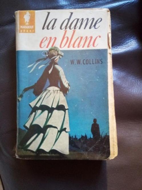 WW Collins la dame en blanc 1959, Boeken, Detectives, Gelezen, Tv-bewerking, Ophalen of Verzenden