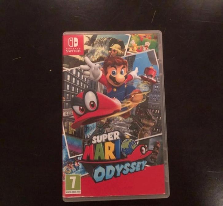 LEEG Nintendo Switch - doos van super Mario Odyssey, Games en Spelcomputers, Games | Nintendo Switch, Gebruikt, Overige genres