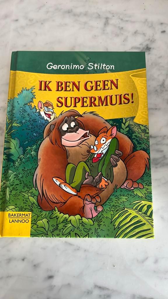 Geronimo Stilton - Ik ben geen supermuis!, Boeken, Kinderboeken | Jeugd | onder 10 jaar, Zo goed als nieuw, Fictie algemeen, Ophalen