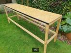 Hoge tafel -  toog - werktafel, Ophalen, Zo goed als nieuw