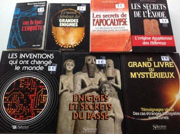 27 tal Franstalige boeken : 7 wetenschappen en 20 andere