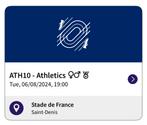 2 tickets athletiek Olympische Spelen cat C, Tickets en Kaartjes