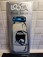 metaalplaat Looza., Verzamelen, Merken en Reclamevoorwerpen, Ophalen, Gebruikt