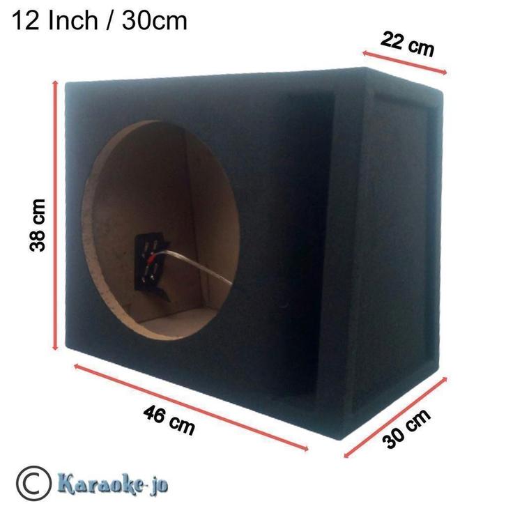 Subwoofer behuizing 12Inch 30 Cm 30 Liter, Autos : Divers, Haut-parleurs voiture, Neuf, Enlèvement ou Envoi