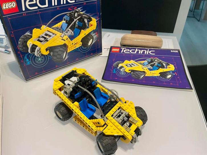 Vintage LEGO Technic set 8408 "Desert Ranger", Kinderen en Baby's, Speelgoed | Duplo en Lego, Zo goed als nieuw, Lego, Ophalen