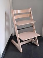 Stokke Tripp Trapp kinderstoel NIEUW MODEL in whitewash, Ophalen, Gebruikt, Meegroeistoel, Aanschuifbaar