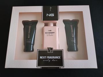 Next Fragrance parfum cadeauset beschikbaar voor biedingen
