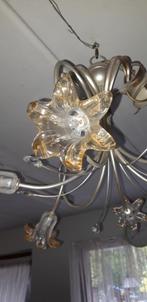 luster 6 lampjes, Huis en Inrichting, Lampen | Overige, Ophalen, Zo goed als nieuw
