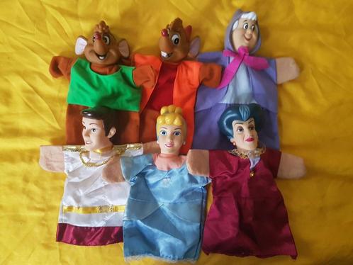 Assepoester Disney handpoppen poppenkastpoppen, Kinderen en Baby's, Speelgoed | Poppen, Zo goed als nieuw, Ophalen of Verzenden