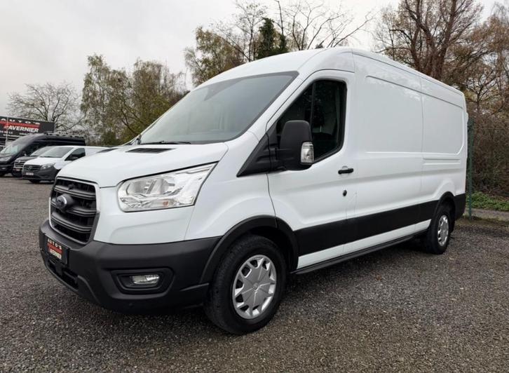 Ford Transit 2.0 // L3 H2 // 170 Pk // Automaat // Carplay, Auto's, Bestelwagens en Lichte vracht, Bedrijf, Te koop, ABS, Achteruitrijcamera