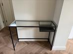 glazen wandtafeltje / laptoptafel IKEA vittsjo, Ophalen, Zo goed als nieuw