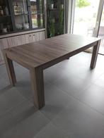 Eetkamertafel, bruin, 95 x 190 - 240, Ophalen, 200 cm of meer, 50 tot 100 cm, Zo goed als nieuw