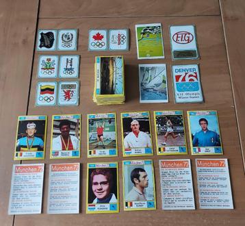 99 versch. Panini stickers 'OS Munchen 72'   -nieuw- beschikbaar voor biedingen