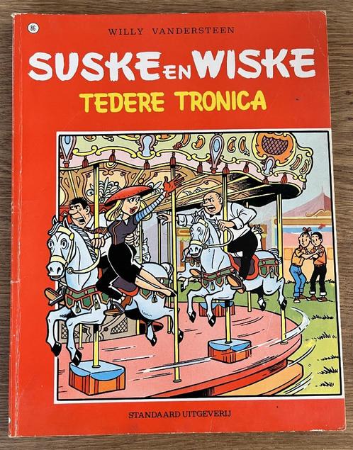 Suske et Wiske - Tender Tronica - 86 (1979) Bande dessinée, Livres, BD, Utilisé, Une BD, Enlèvement ou Envoi