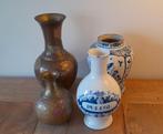 Set van 4x Antieke Vazen, Antiek en Kunst, Antiek | Vazen, Ophalen of Verzenden