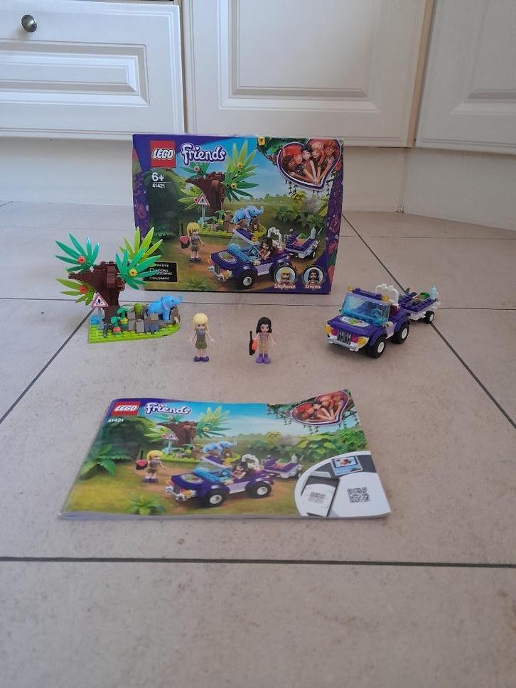 LEGO Friends Reddingsbasis Babyolifant in Jungle - 41421, Kinderen en Baby's, Speelgoed | Duplo en Lego, Zo goed als nieuw, Lego