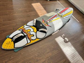 JP Freestyle Wave 102 liter Pro Edition, Watersport en Boten, Windsurfen, Ophalen, Gebruikt, Minder dan 250 cm, Met vin(nen)